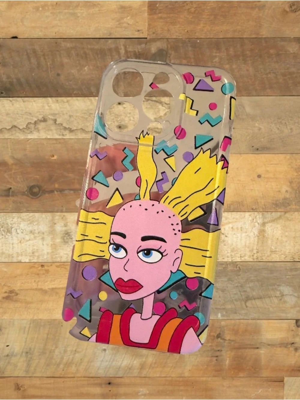 IPhone 14 pro Case Bundle - Assorted Designs in Black, Pink, Blue, Yellow, Cream